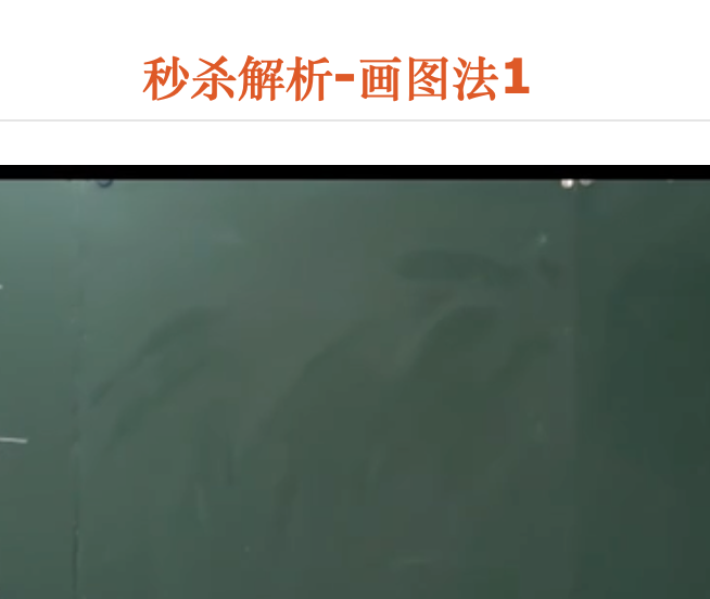 秒杀解析-画图法1