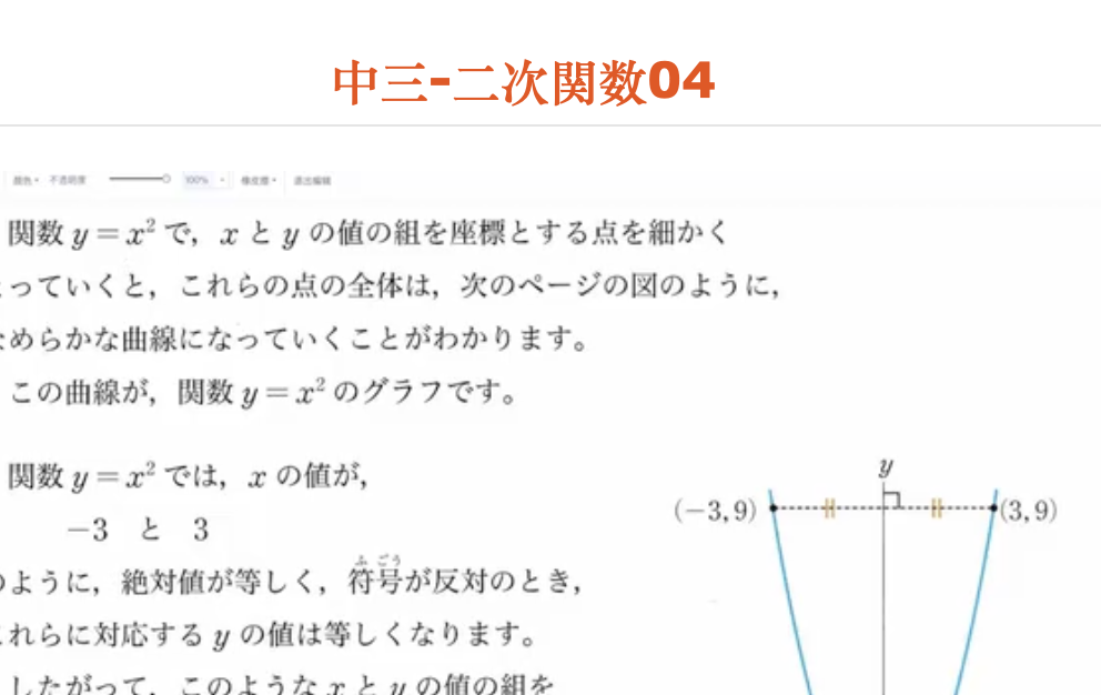 中三-二次関数04