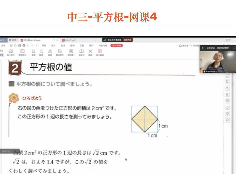 中三-平方根-网课4