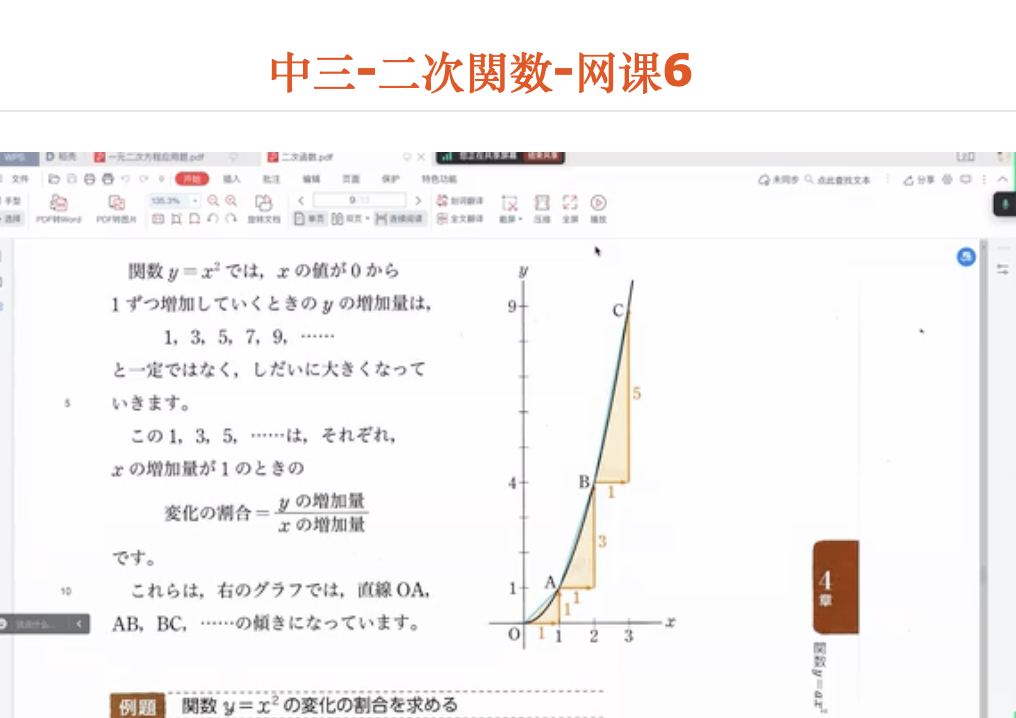 中三-二次関数-网课6